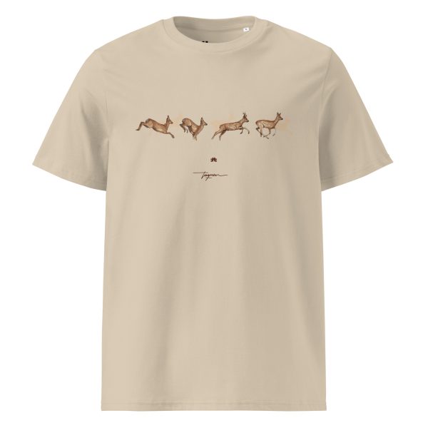 Unisex organic cotton t-shirt: Corzos de la Dehesa - Image 2