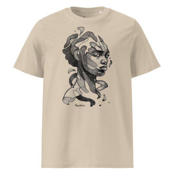 Unisex organic cotton t-shirt: Fragmentos - Image 4