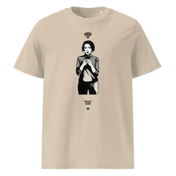 Unisex organic cotton t-shirt: Lost connection - Image 5