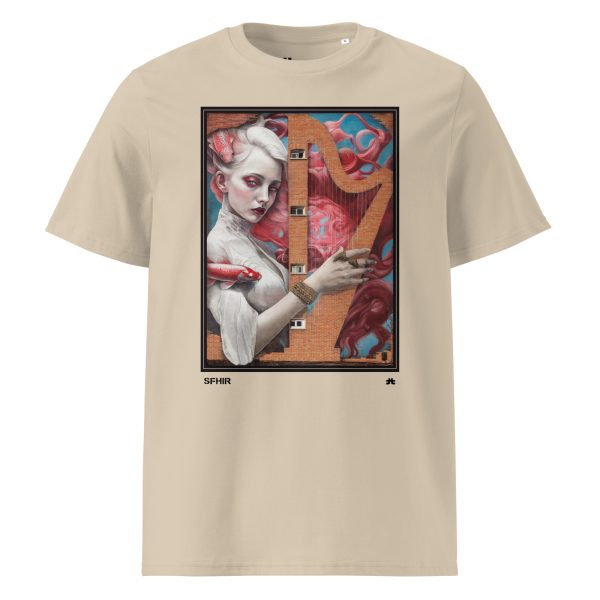 Unisex organic cotton t-shirt: Sirena - Image 5