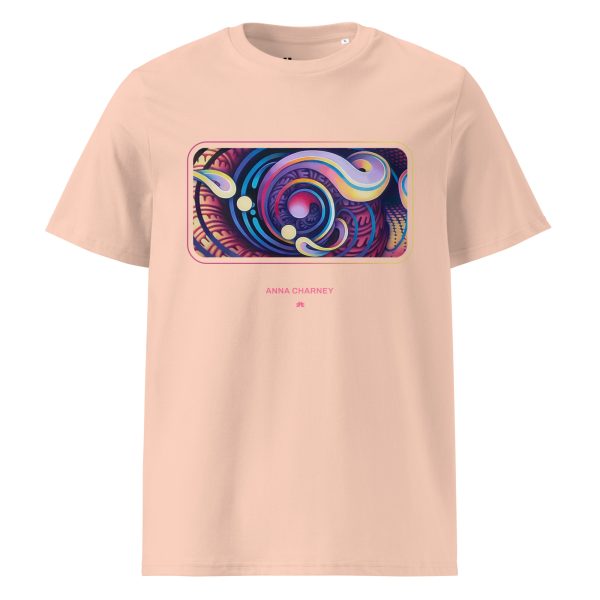 Unisex organic cotton t-shirt: Brest Mural - Image 2