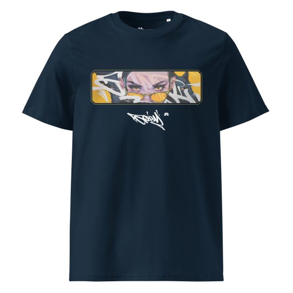 Unisex organic cotton t-shirt: Wolves at home - Image 2