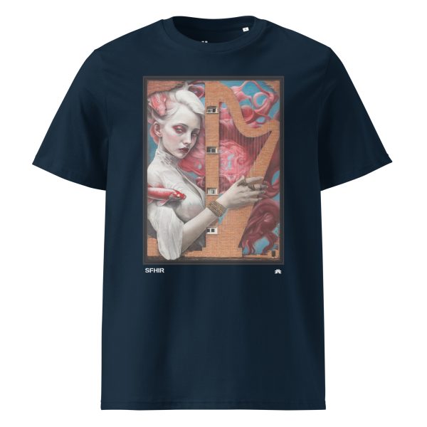 Unisex organic cotton t-shirt: Sirena - Image 3