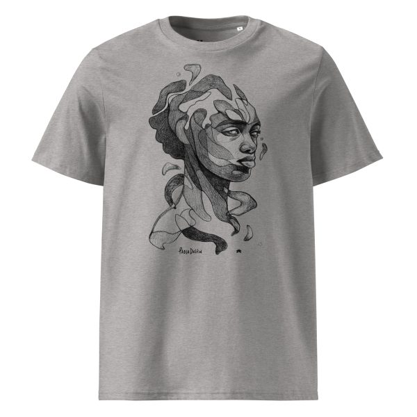 Unisex organic cotton t-shirt: Fragmentos - Image 3
