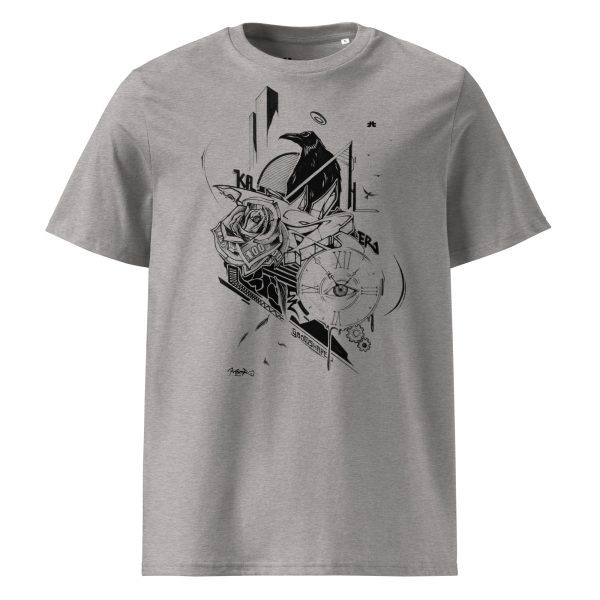 Unisex organic cotton t-shirt: Time is money - Image 6