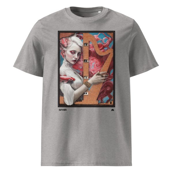 Unisex organic cotton t-shirt: Sirena - Image 4