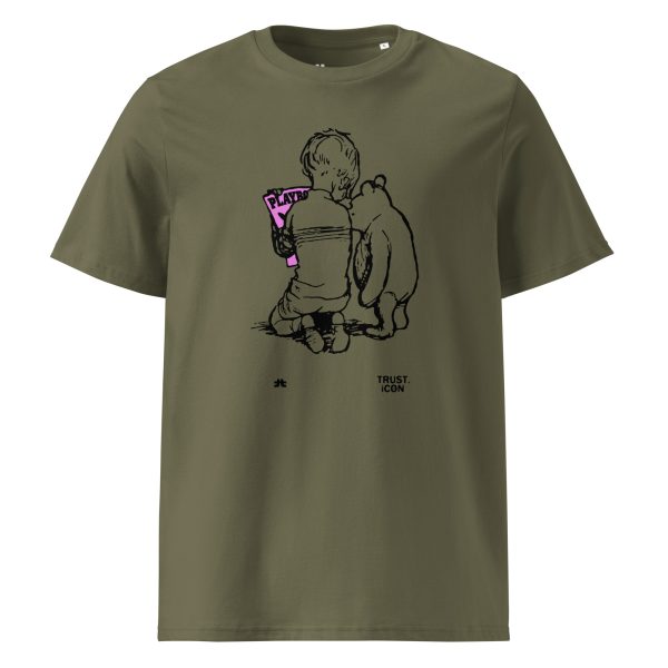 Unisex organic cotton t-shirt: Honeypot - Image 2