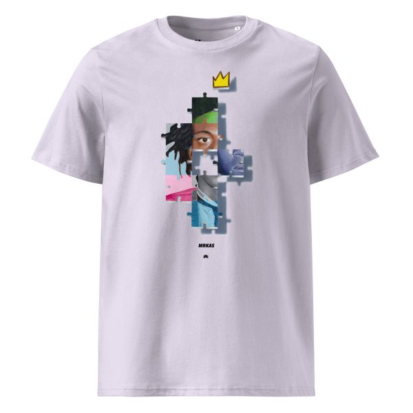 Unisex organic cotton t-shirt: Basquiat - Image 2