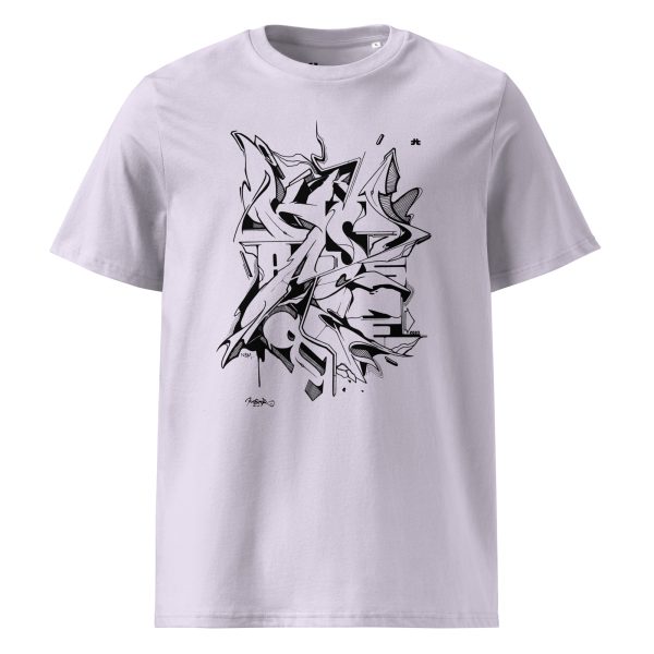 Unisex organic cotton t-shirt: Cluster