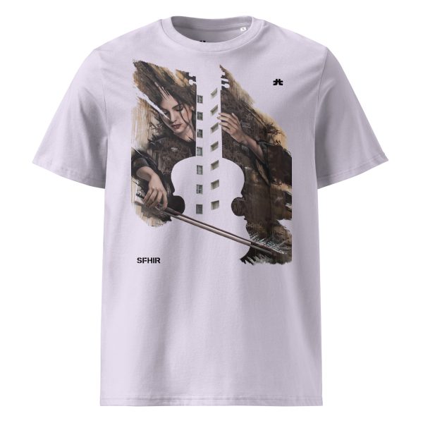 Unisex organic cotton t-shirt: Fene - Image 4
