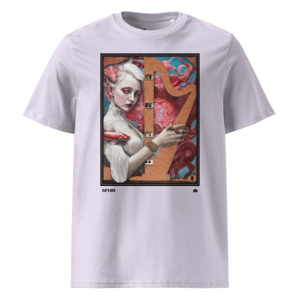 Unisex organic cotton t-shirt: Sirena - Image 8