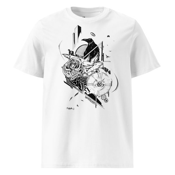 Unisex organic cotton t-shirt: Time is money - Image 5