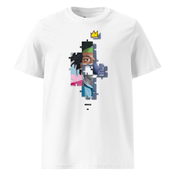 Unisex organic cotton t-shirt: Basquiat