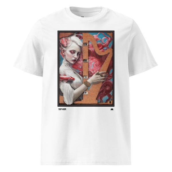 Unisex organic cotton t-shirt: Sirena - Image 9