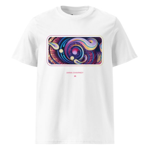 Unisex organic cotton t-shirt: Brest Mural - Image 4