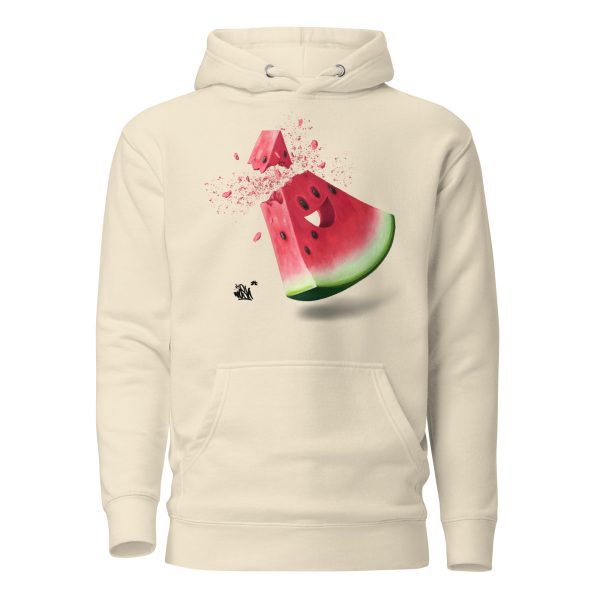 Unisex Hoodie: Watermelon - Image 4