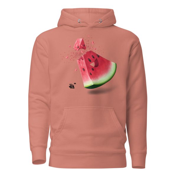 Unisex Hoodie: Watermelon - Image 2