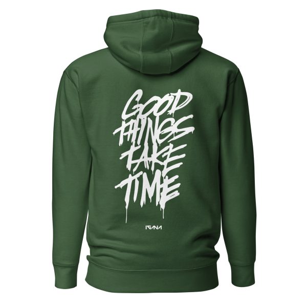 Unisex Hoodie: Good Things Take Time - Image 11