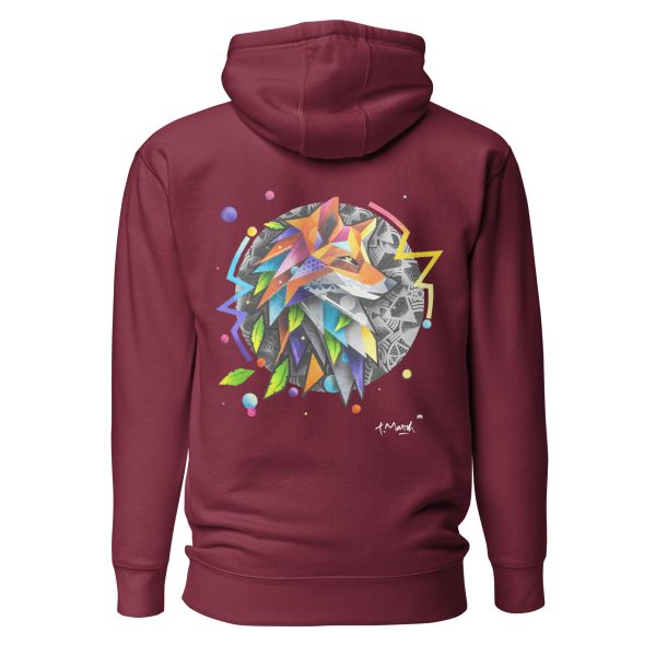 Unisex Hoodie: El zorro - Image 5