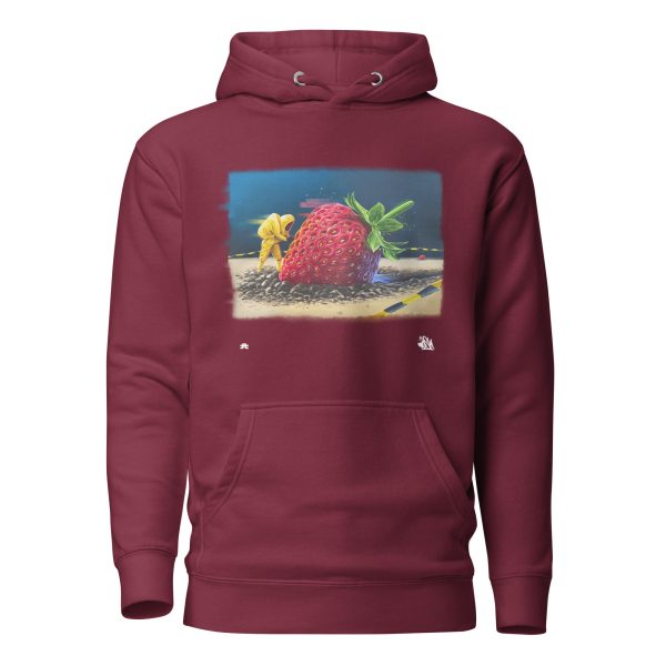 Unisex Hoodie: Sttrawberry crash landing