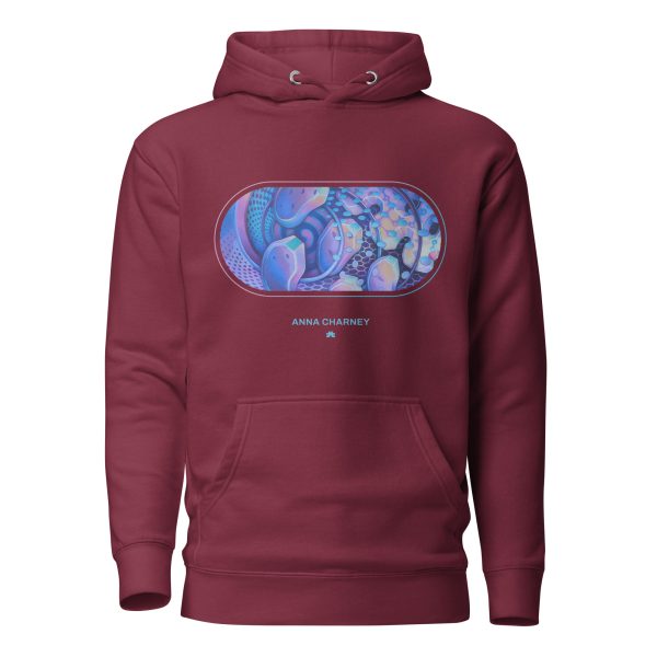 Unisex Hoodie: Micro Center Mural - Image 4