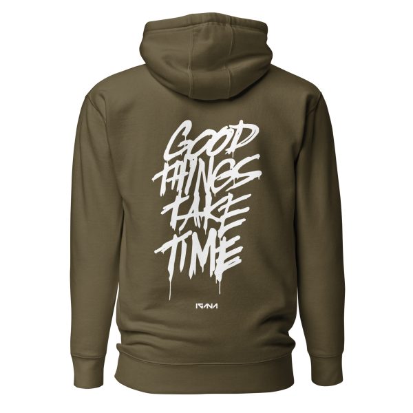Unisex Hoodie: Good Things Take Time - Image 13