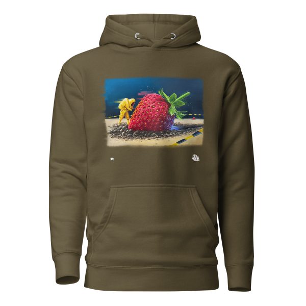 Unisex Hoodie: Sttrawberry crash landing - Image 9