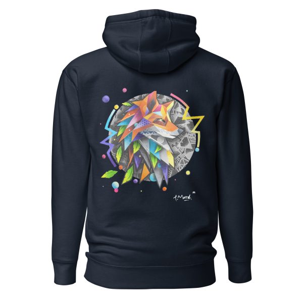 Unisex Hoodie: El zorro - Image 3