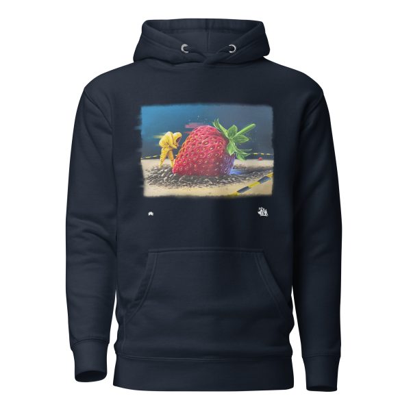 Unisex Hoodie: Sttrawberry crash landing - Image 3