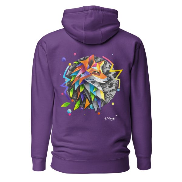 Unisex Hoodie: El zorro - Image 13