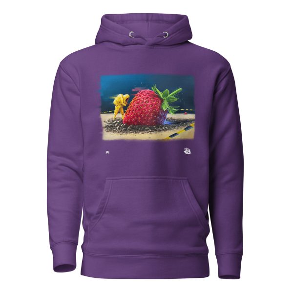 Unisex Hoodie: Sttrawberry crash landing - Image 7