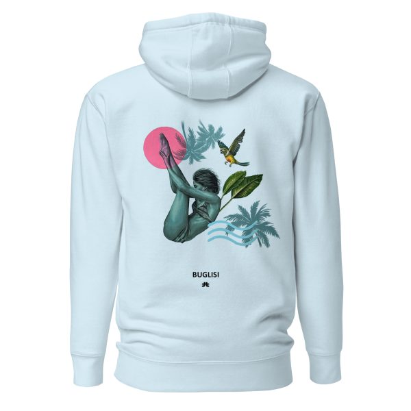 Unisex Hoodie: Pink like the sun