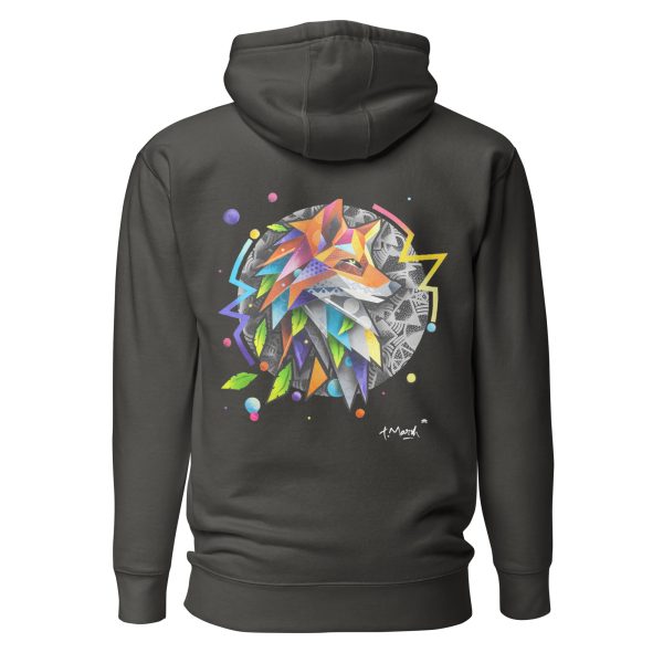 Unisex Hoodie: El zorro - Image 9