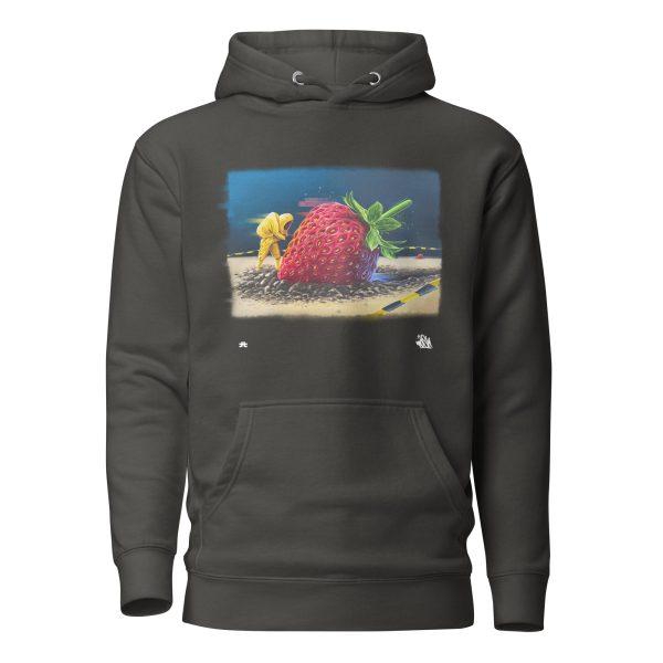 Unisex Hoodie: Sttrawberry crash landing - Image 5