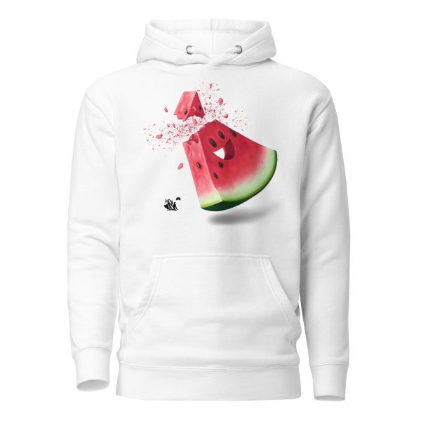 Unisex Hoodie: Watermelon - Image 5