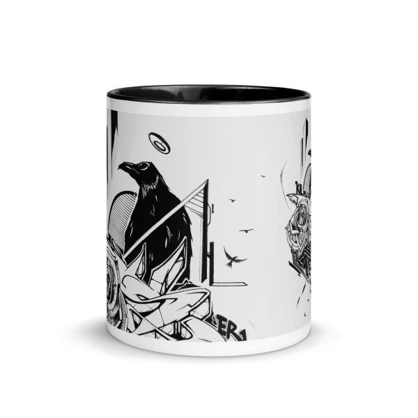 Mug with Color Inside: Time is money - Image 3