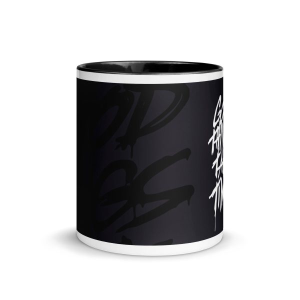 Mug with Color Inside: Good Things Take Time - Image 3