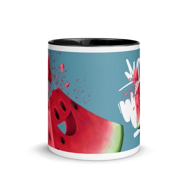 Mug with Color Inside: Watermelon - Image 3