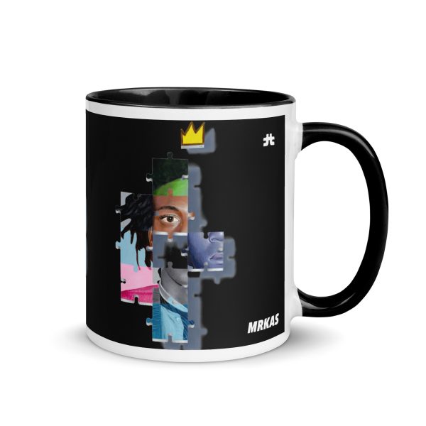 Mug with Color Inside: Basquiat - Image 2