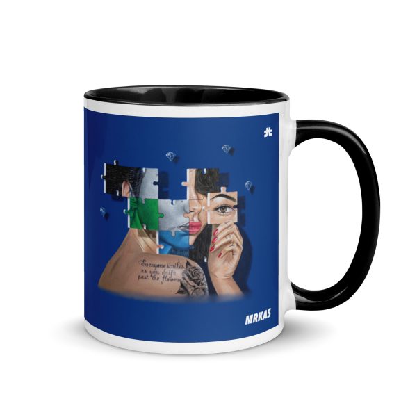 Mug with Color Inside: Lucy - Image 2