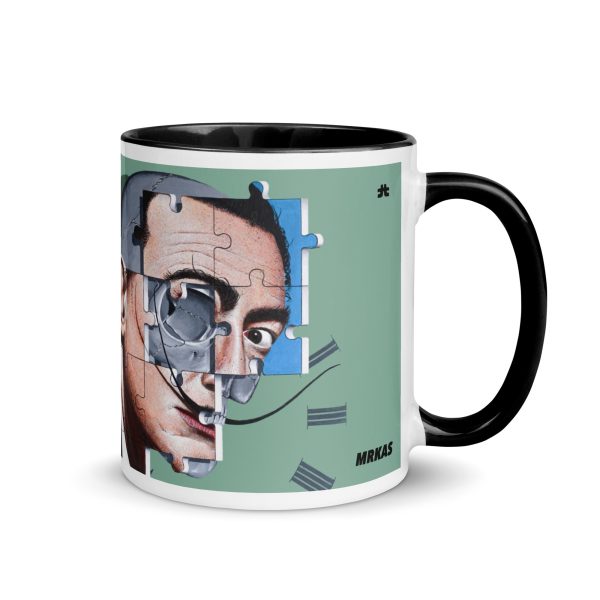 Mug with Color Inside: Dalí - Image 2