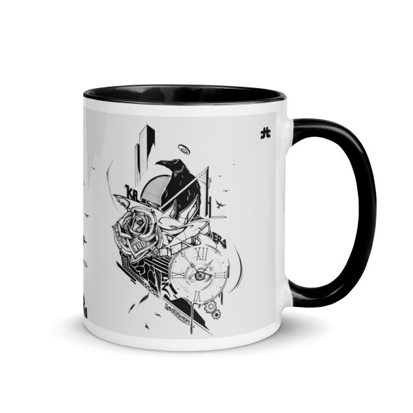 Mug with Color Inside: Time is money - Image 2