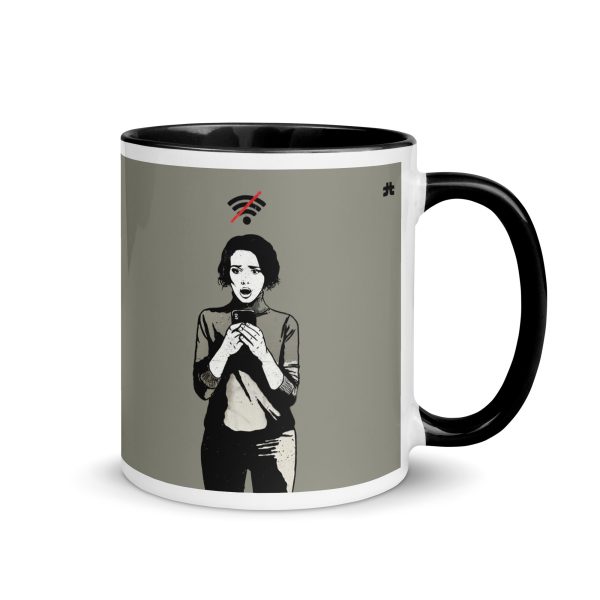Mug with Color Inside: Lost connection - Image 2