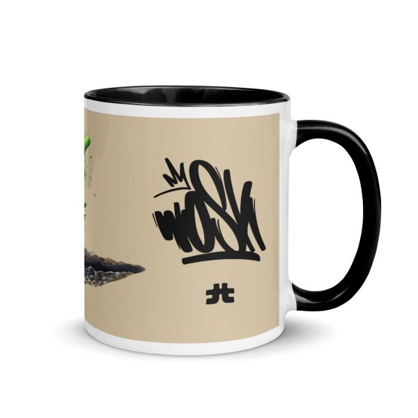 Mug with Color Inside: Strawberry crash landing - Image 5