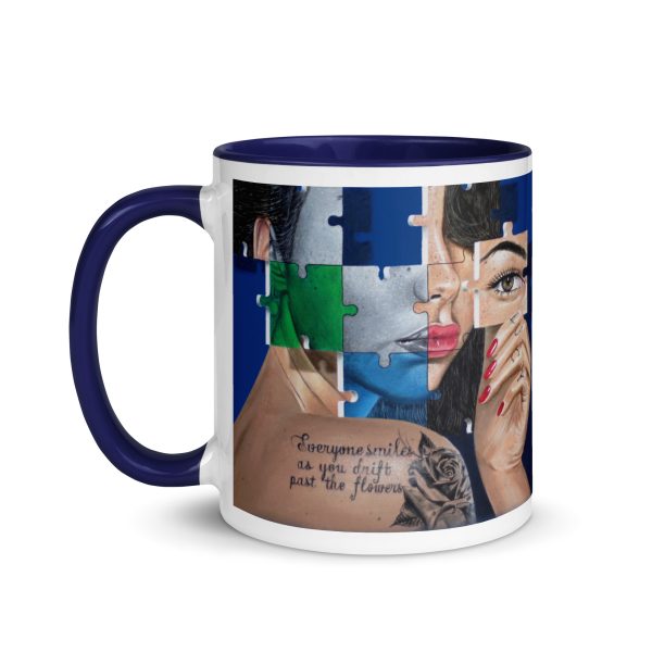 Mug with Color Inside: Lucy - Image 6