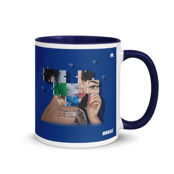 Mug with Color Inside: Lucy - Image 4