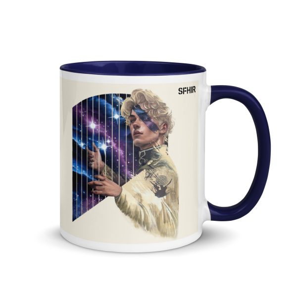 Mug with Color Inside: Anf10n - Image 2