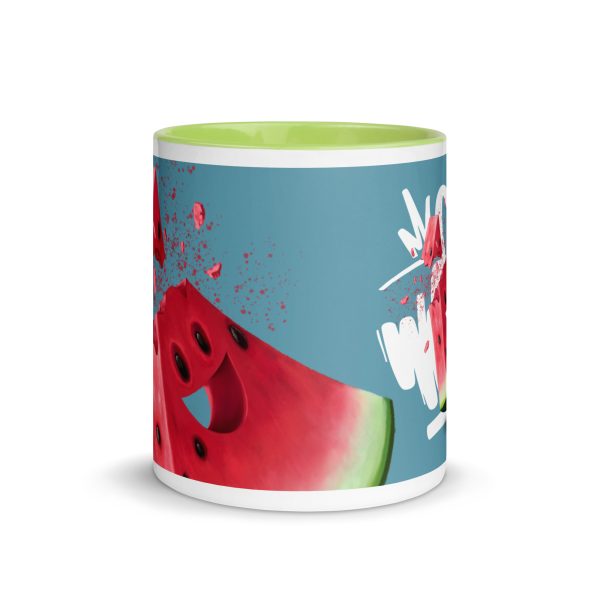 Mug with Color Inside: Watermelon - Image 6