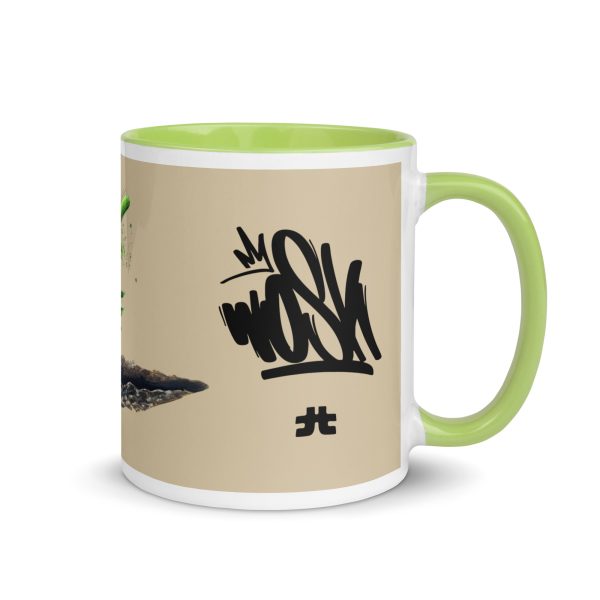 Mug with Color Inside: Strawberry crash landing - Image 8