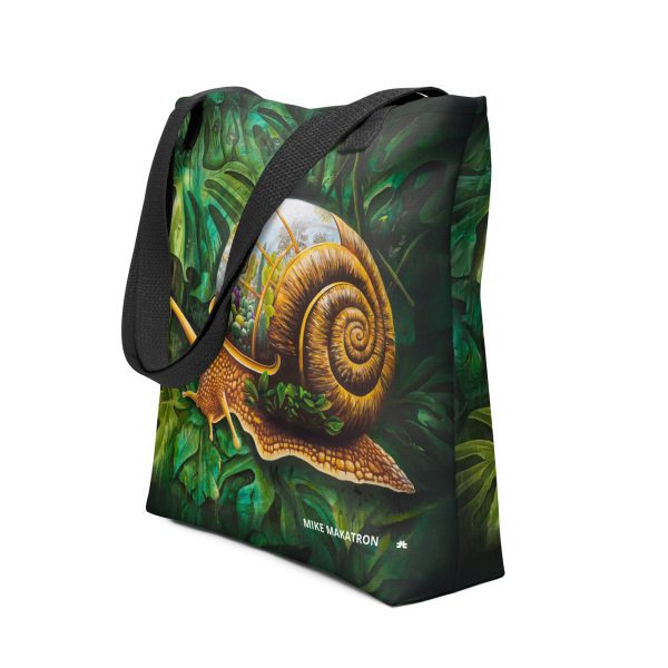 Tote bag: Snail Cactus